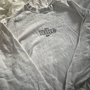 Nike Light Gray Sweatshirt